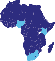 Our African Datacenters Locations